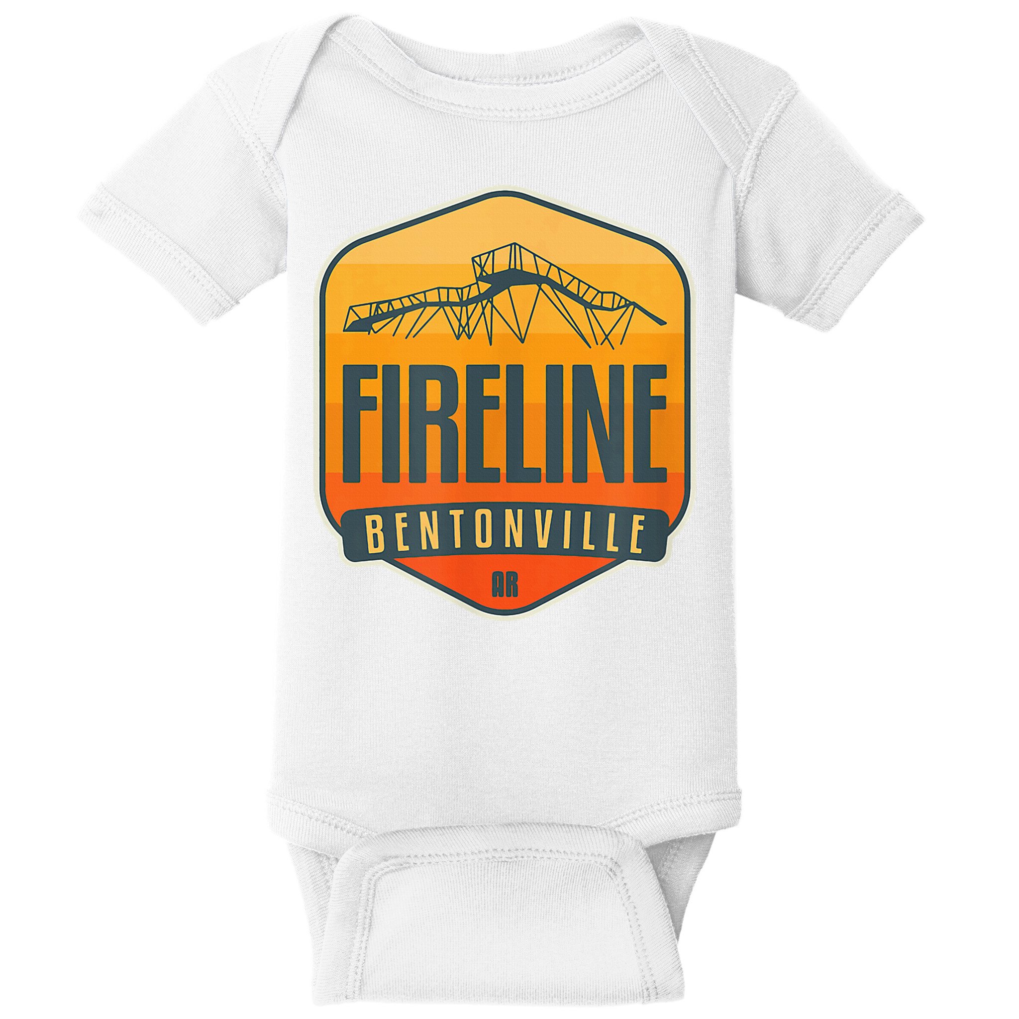 Fireline Bentonville Arkansas Baby Bodysuit