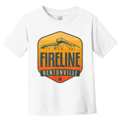 Fireline Bentonville Arkansas Toddler T-Shirt
