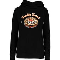 Freshly Baked Apple Pie Womens Funnel Neck Pullover Hood