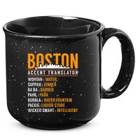 Funny Boston Accent Translator 15oz Campfire Ceramic Mug