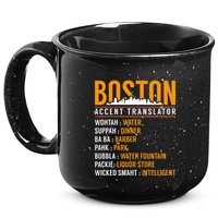 Funny Boston Accent Translator 15oz Campfire Ceramic Mug