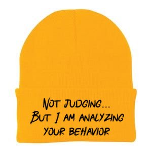 Funny Behavior Analysis Gift For Bcba Rbt Gift Aba Therapy Gift Knit Cap Winter Beanie