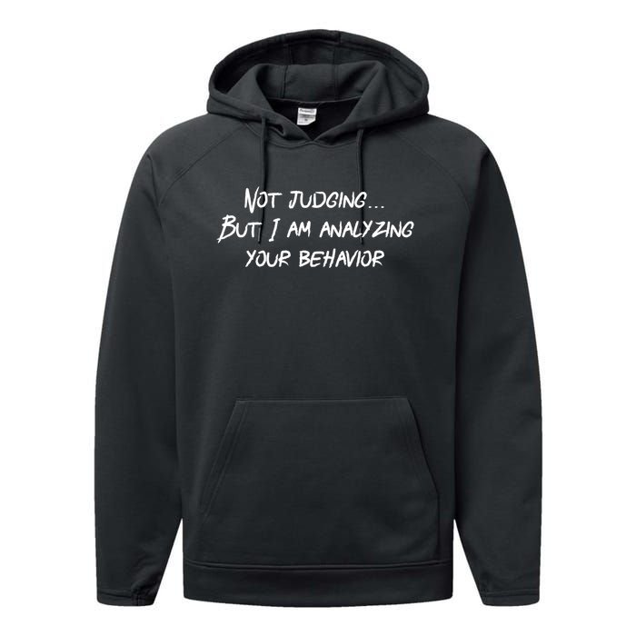 Funny Behavior Analysis Gift For Bcba Rbt Gift Aba Therapy Gift Performance Fleece Hoodie