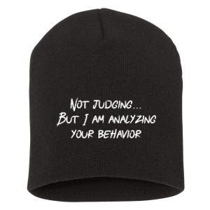 Funny Behavior Analysis Gift For Bcba Rbt Gift Aba Therapy Gift Short Acrylic Beanie