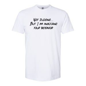 Funny Behavior Analysis Gift For Bcba Rbt Gift Aba Therapy Gift Softstyle CVC T-Shirt