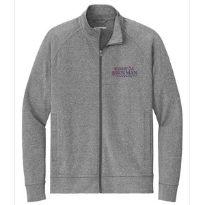 Funny Bandit And Snowman 2024 Election Cool Bandit & Snowman Stretch Full-Zip Cadet Jacket