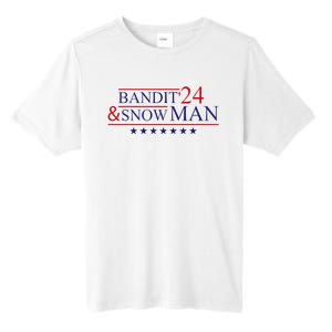 Funny Bandit And Snowman 2024 Election Cool Bandit & Snowman Tall Fusion ChromaSoft Performance T-Shirt