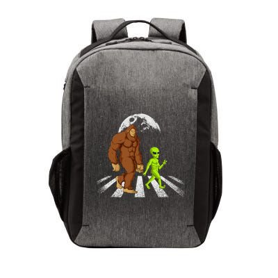 Funny Bigfoot Alien Moon Sasquatch Ufo Space Vector Backpack