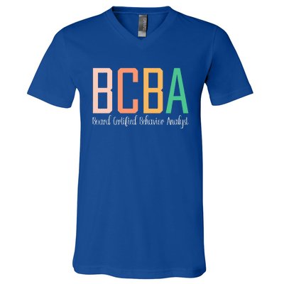 Future Behavior Analyst Bcba In Progress Training V-Neck T-Shirt