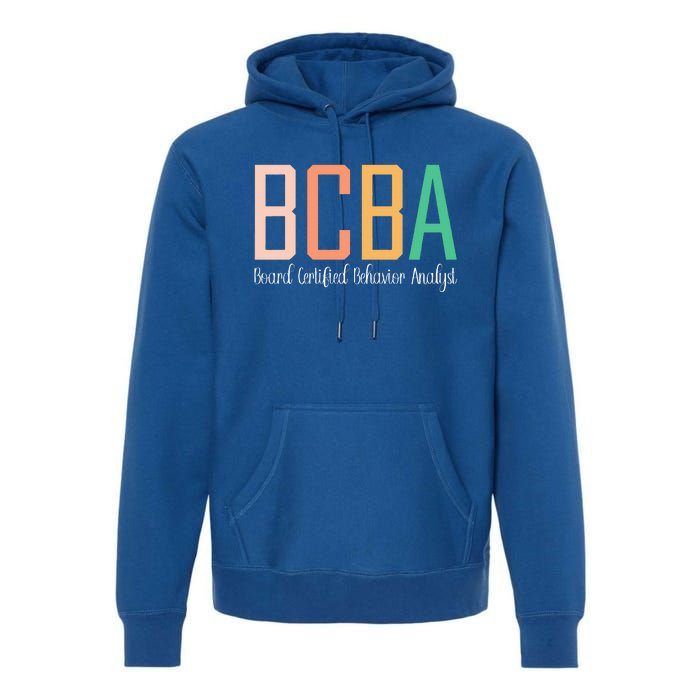 Future Behavior Analyst Bcba In Progress Training Premium Hoodie