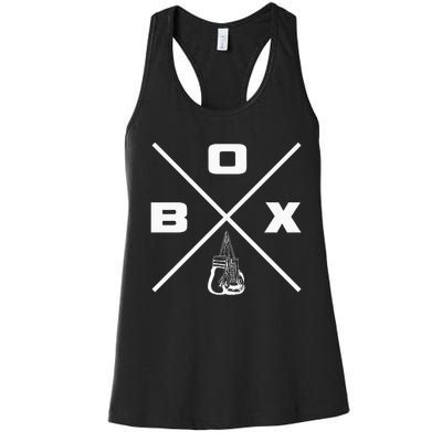 Funny Boxing Apparel Women's Racerback Tank