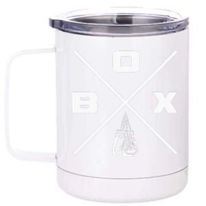 Funny Boxing Apparel 12 oz Stainless Steel Tumbler Cup