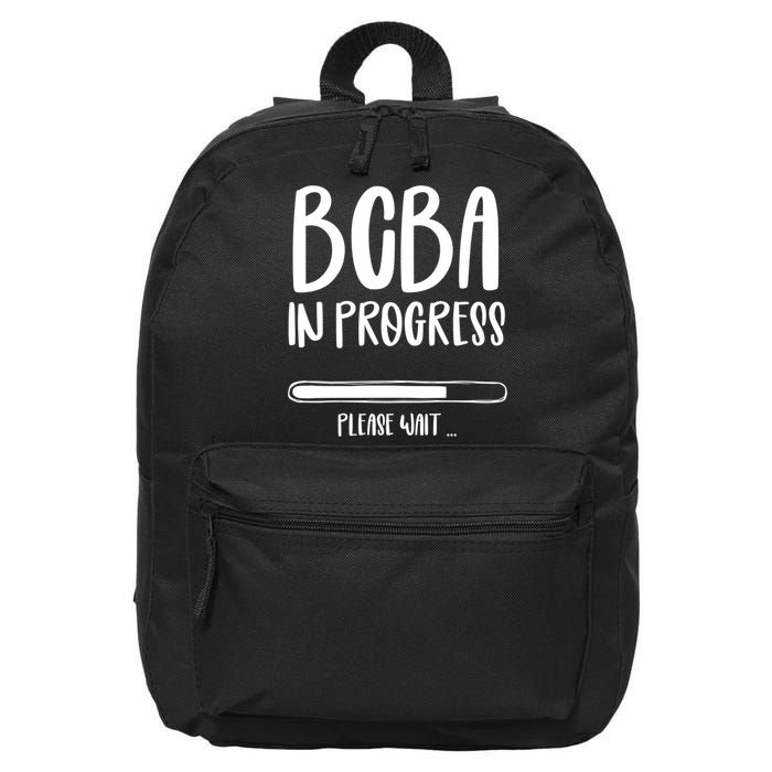 Future Bcba Applied Behavior Analysis Autism Aba Rbt Para Gift 16 in Basic Backpack
