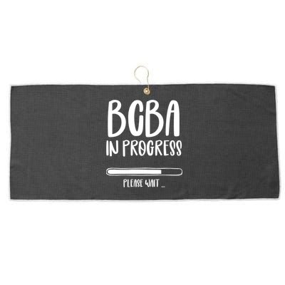 Future Bcba Applied Behavior Analysis Autism Aba Rbt Para Gift Large Microfiber Waffle Golf Towel