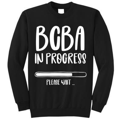 Future Bcba Applied Behavior Analysis Autism Aba Rbt Para Gift Tall Sweatshirt