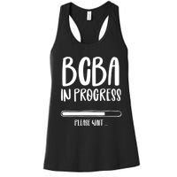 Future Bcba Applied Behavior Analysis Autism Aba Rbt Para Gift Women's Racerback Tank