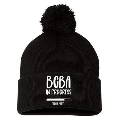 Future Bcba Applied Behavior Analysis Autism Aba Rbt Para Gift Pom Pom 12in Knit Beanie