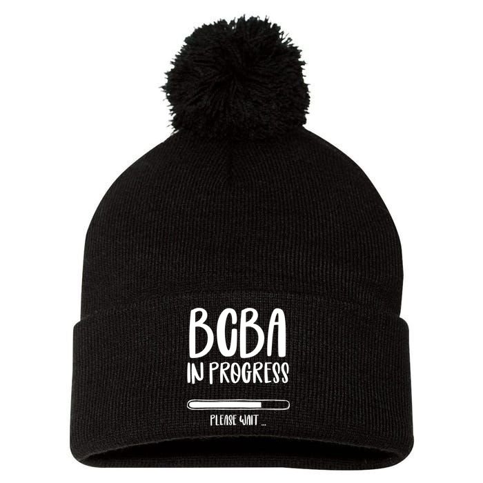 Future Bcba Applied Behavior Analysis Autism Aba Rbt Para Gift Pom Pom 12in Knit Beanie