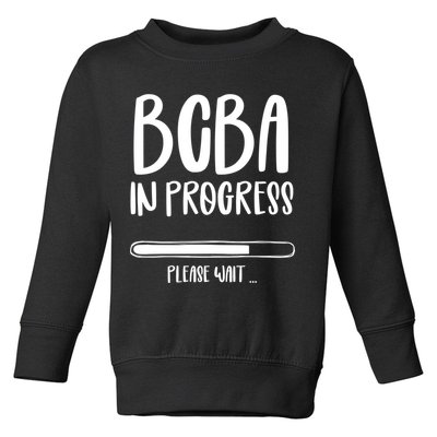 Future Bcba Applied Behavior Analysis Autism Aba Rbt Para Gift Toddler Sweatshirt