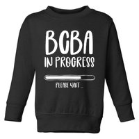 Future Bcba Applied Behavior Analysis Autism Aba Rbt Para Gift Toddler Sweatshirt