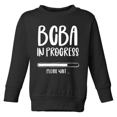 Future Bcba Applied Behavior Analysis Autism Aba Rbt Para Gift Toddler Sweatshirt