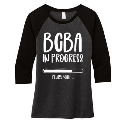 Future Bcba Applied Behavior Analysis Autism Aba Rbt Para Gift Women's Tri-Blend 3/4-Sleeve Raglan Shirt