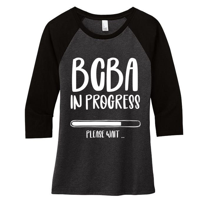 Future Bcba Applied Behavior Analysis Autism Aba Rbt Para Gift Women's Tri-Blend 3/4-Sleeve Raglan Shirt