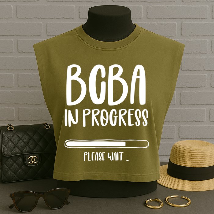 Future Bcba Applied Behavior Analysis Autism Aba Rbt Para Gift Garment-Dyed Women's Muscle Tee