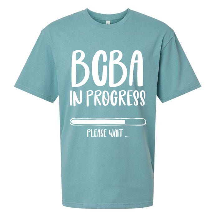 Future Bcba Applied Behavior Analysis Autism Aba Rbt Para Gift Sueded Cloud Jersey T-Shirt