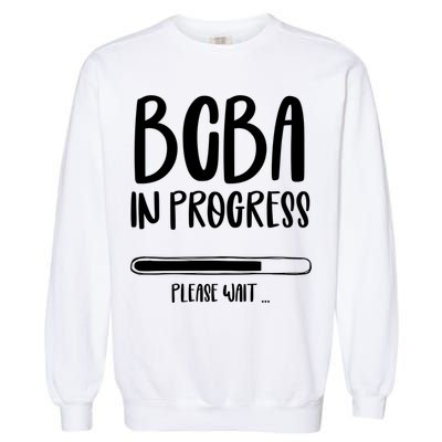 Future Bcba Applied Behavior Analysis Autism Aba Rbt Para Gift Garment-Dyed Sweatshirt