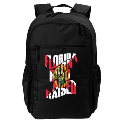 Florida Born And Raised Florida Flag Backpack