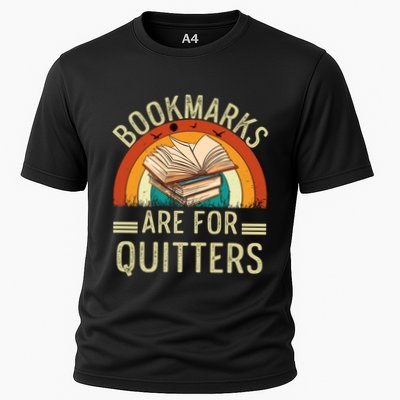 Funny Bookmarks Are For Quitters Nerdy Teacher Reading Meaningful Gift Performance Shirt