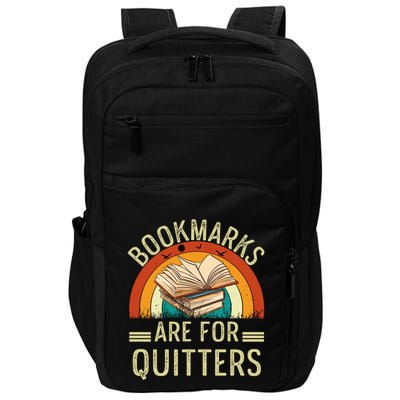 Funny Bookmarks Are For Quitters Nerdy Teacher Reading Meaningful Gift Impact Tech Backpack