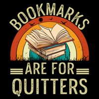 Funny Bookmarks Are For Quitters Nerdy Teacher Reading Meaningful Gift Sustainable Bucket Hat