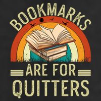 Funny Bookmarks Are For Quitters Nerdy Teacher Reading Meaningful Gift Microfiber Hand Towel