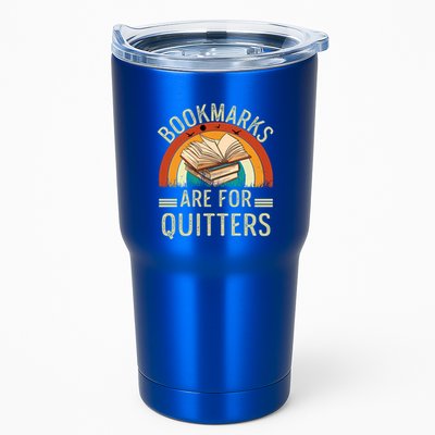Funny Bookmarks Are For Quitters Nerdy Teacher Reading Meaningful Gift Tumbler