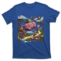 Funny Brain Adventure AlzheimerS For Patient And Caregivers Great Gift T-Shirt