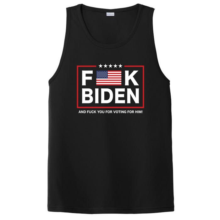 Fuck Biden And Fuck You For Voting For Him PosiCharge Competitor Tank