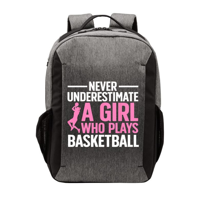 Funny Basketball Art For Girls Teens Basketball Player Vector Backpack