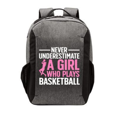 Funny Basketball Art For Girls Teens Basketball Player Vector Backpack