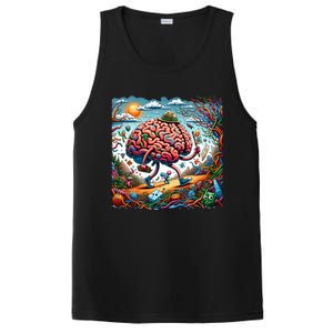 Funny Brain Adventure AlzheimerS Patients And Caregivers Gift PosiCharge Competitor Tank