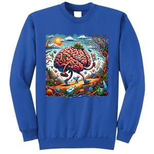 Funny Brain Adventure AlzheimerS Patients And Caregivers Gift Sweatshirt