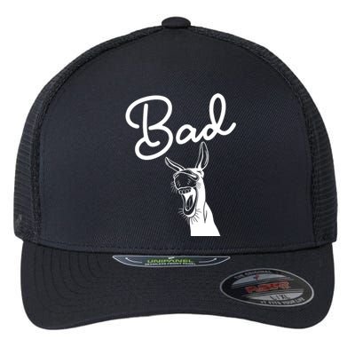 Funny Bad Ass Donkey Flexfit Unipanel Trucker Cap