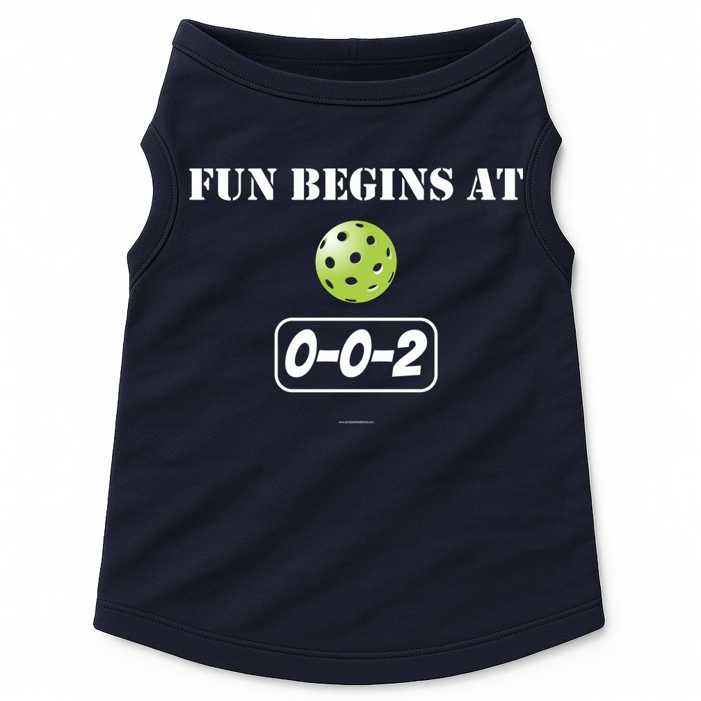 Fun Begins At 002 Doggie Tank