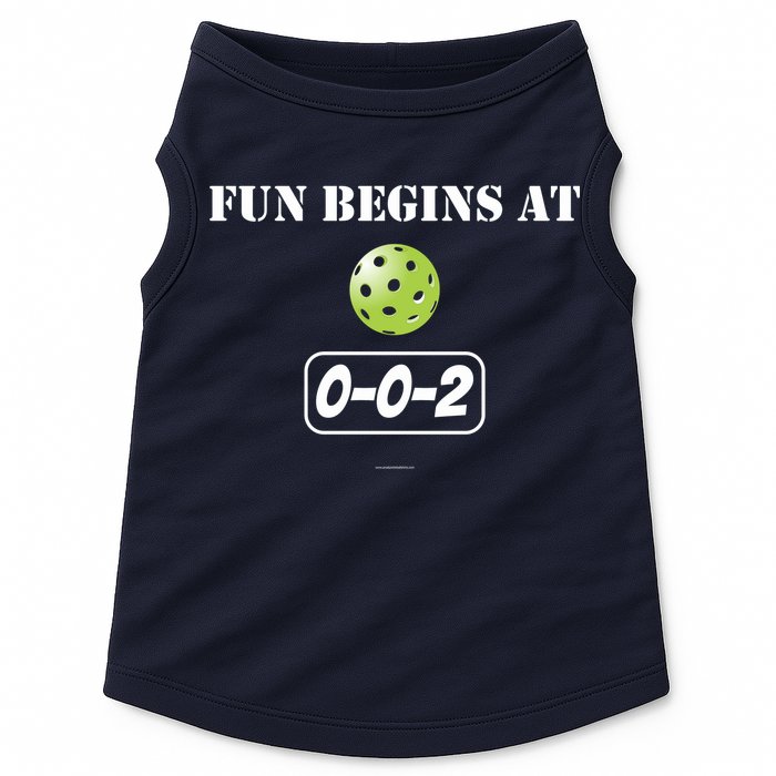 Fun Begins At 002 Doggie Tank
