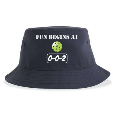 Fun Begins At 002 Sustainable Bucket Hat