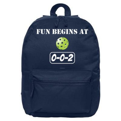 Fun Begins At 002 16 in Basic Backpack