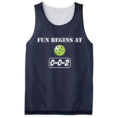 Fun Begins At 002 Mesh Reversible Basketball Jersey Tank