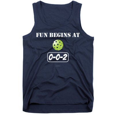 Fun Begins At 002 Tank Top