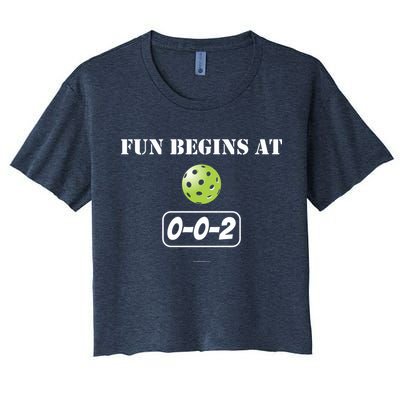 Fun Begins At 002 Crop Top